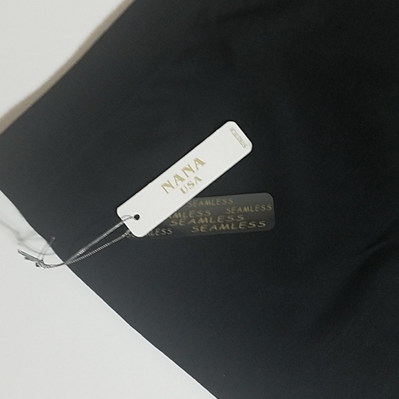 NWT, Nana USA, Black legg'ings, OS - Picture 3 of 5